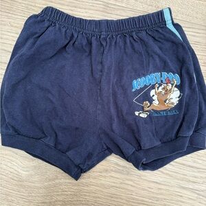 Vintage Y2K Scooby Doo Graphic Shorts Kids Size 5 Rare Cartoon